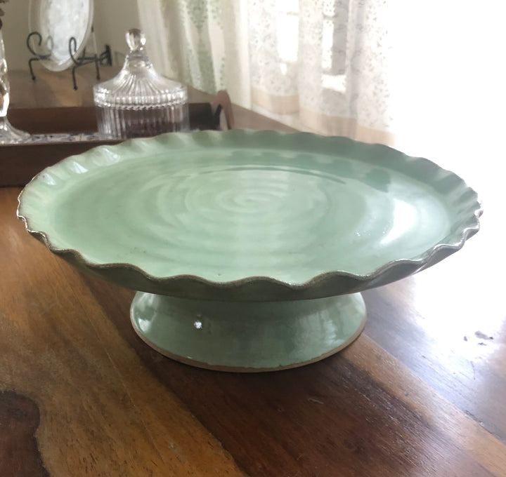 Cake Stand - Mint Green