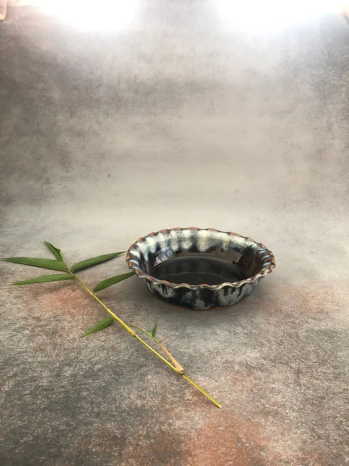 Pie Dish - Celestial Brown