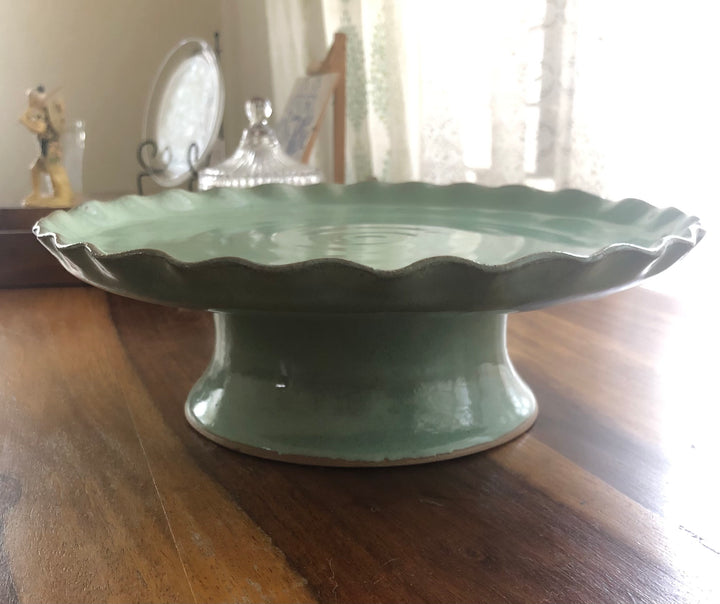 Cake Stand - Mint Green